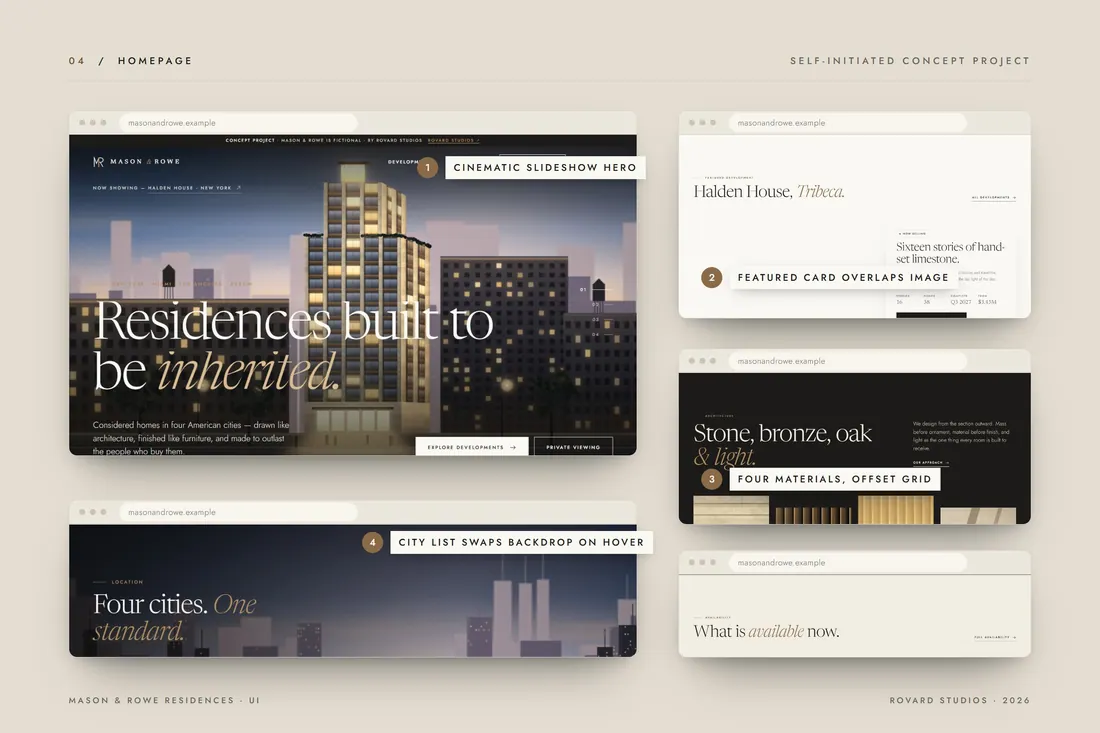 The homepage